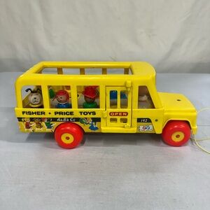 Vintage Fisher Price School Bus